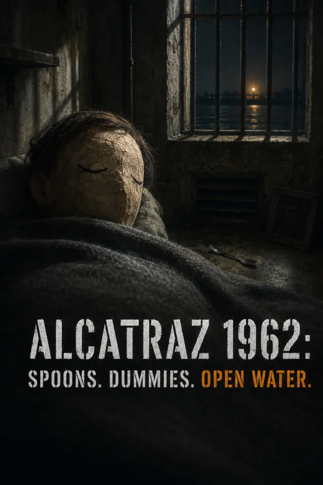 Alcatraz 1962: Spoons. Dummies. Open Water.