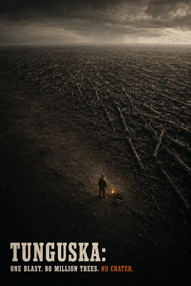 Tunguska: One Blast. 80 Million Trees. No Crater.